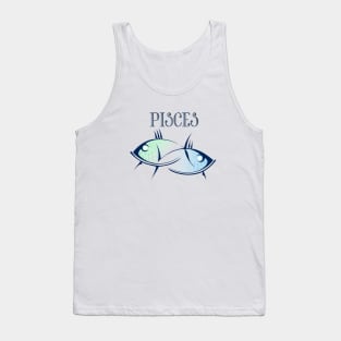 Pisces Water Sign Tank Top